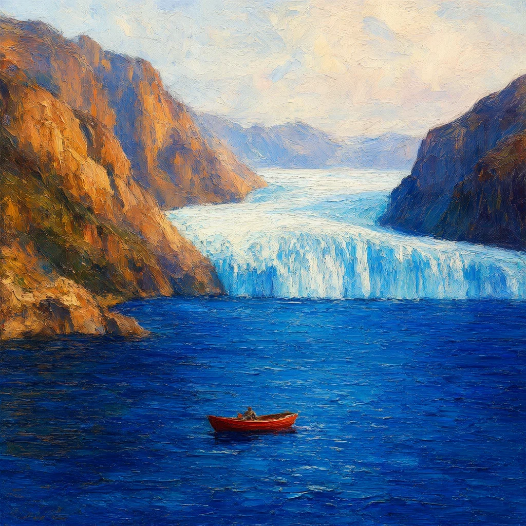 RA2 painterly fjord landscape