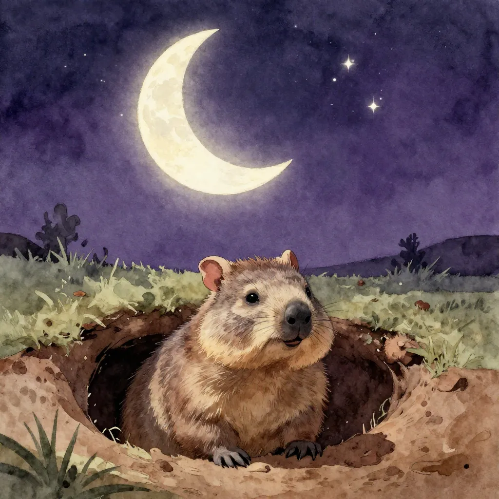 The Wombat Who Couldn't Sleep
