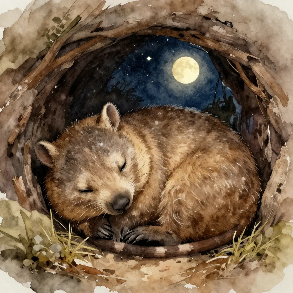 The Wombat Who Couldn't Sleep