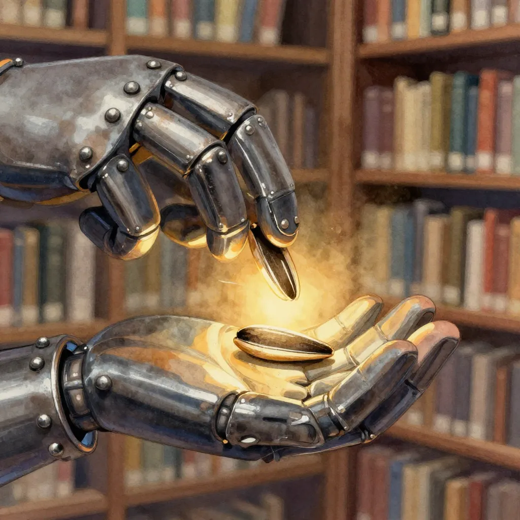 The Robot and the Last Sunflower
