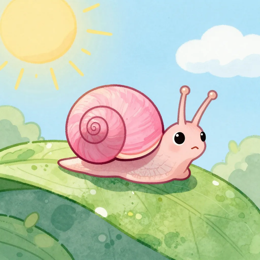 Tiny Snail's Big Day