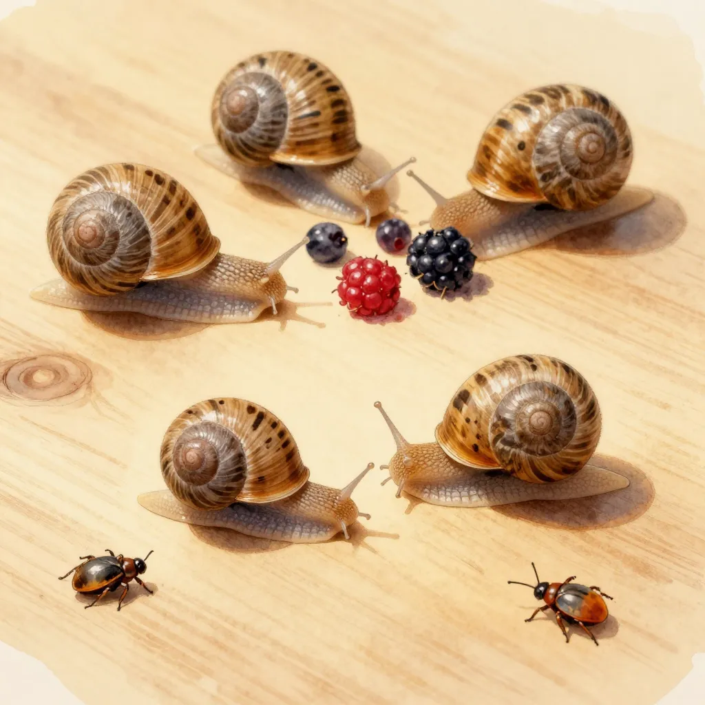 Tiny Snail's Big Day