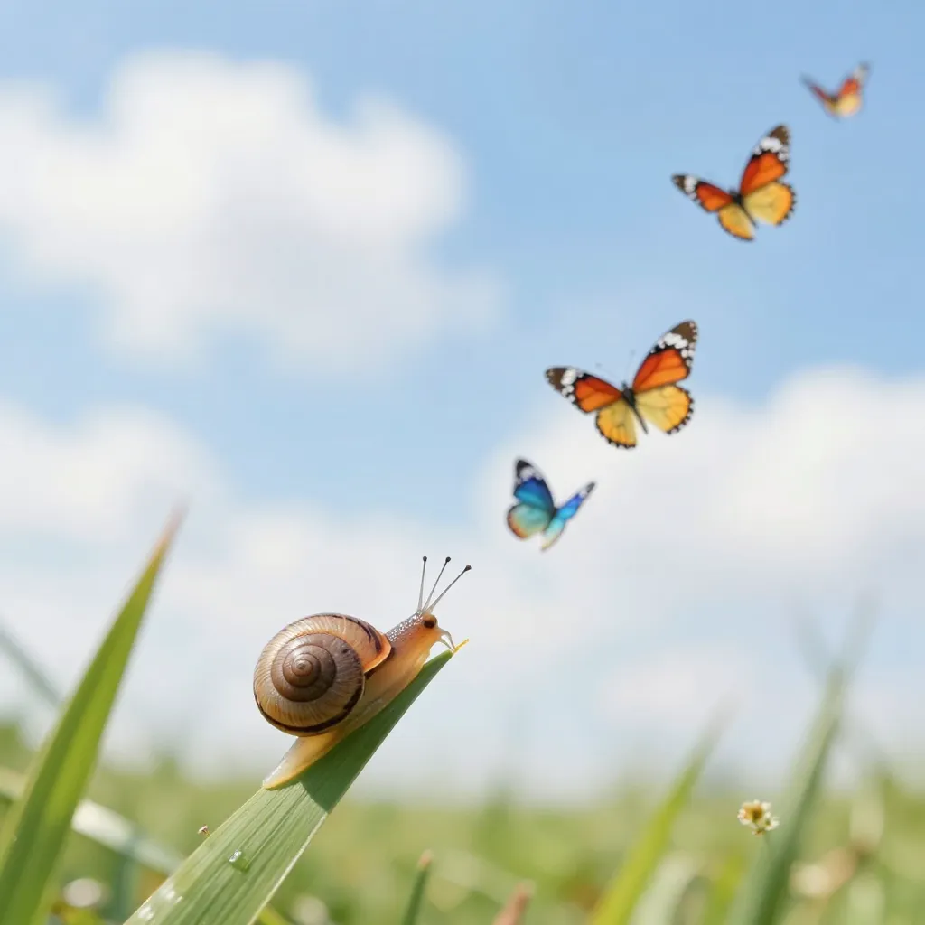 Tiny Snail's Big Day