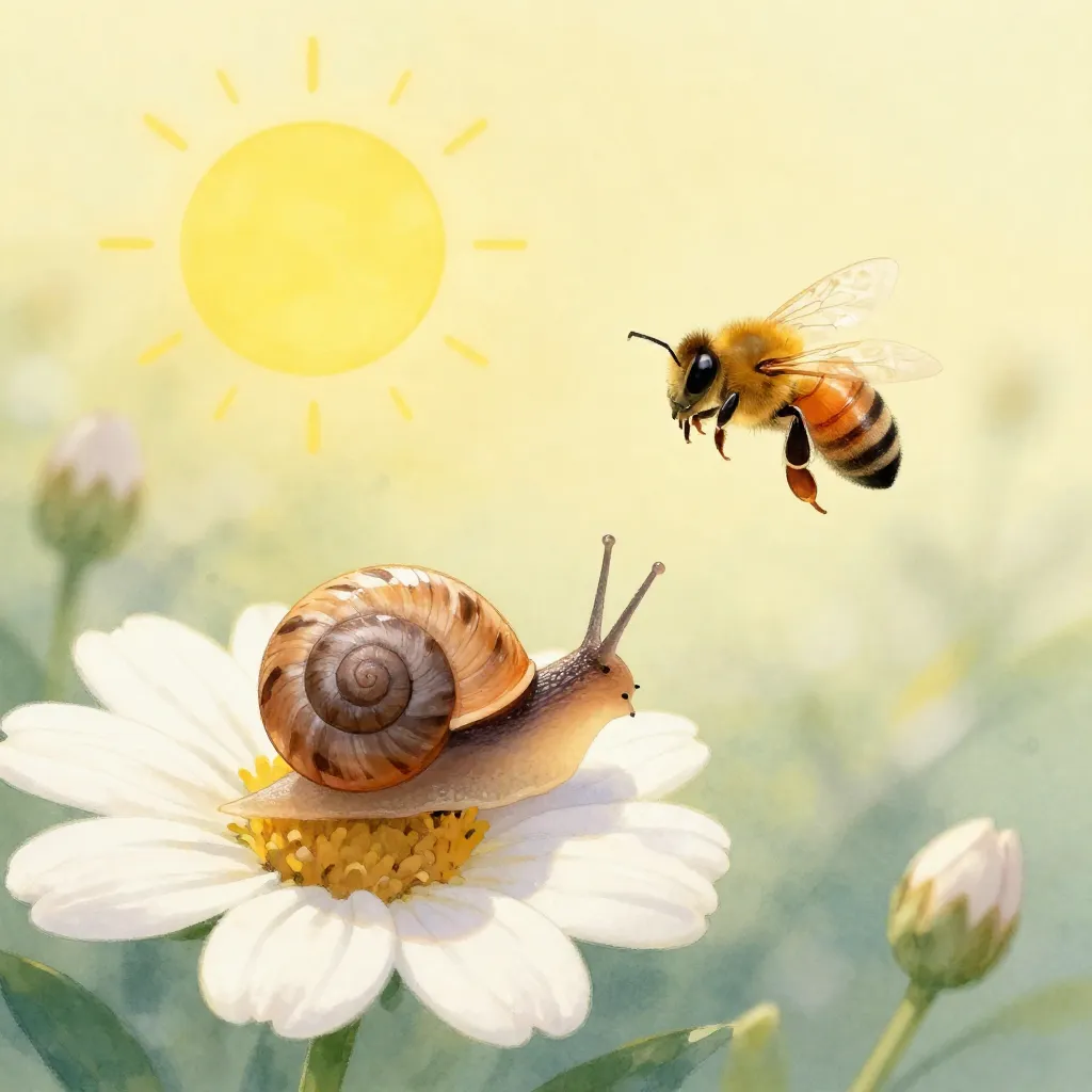 Tiny Snail's Big Day