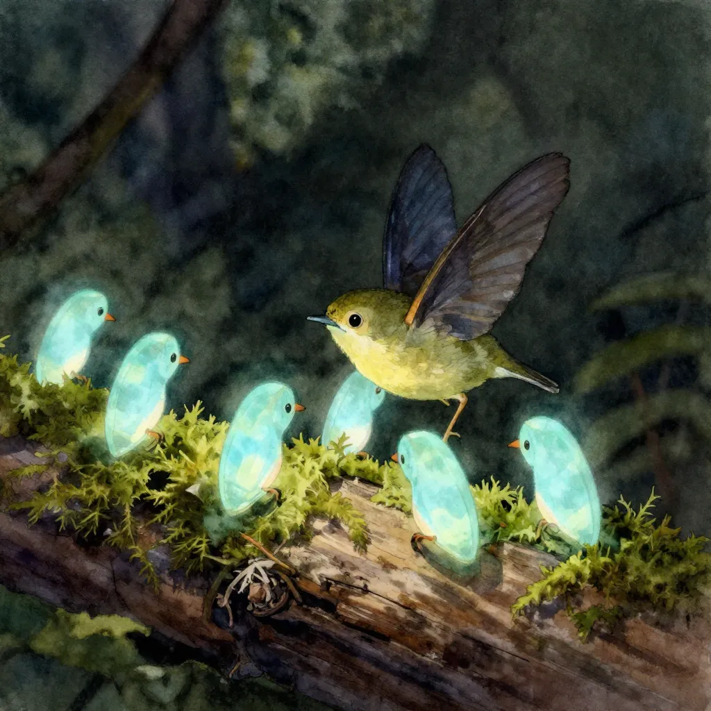 The Little Morepork Who Found the Night